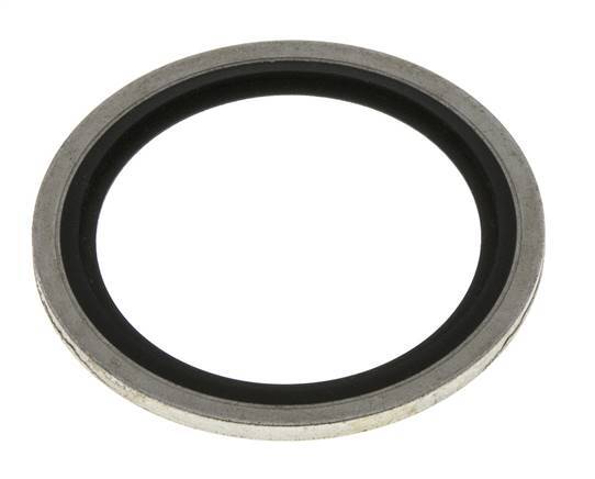 G 1-1/4" Acier/FKM Joint à collage hydraulique 42,9x52,4x2,5 mm
