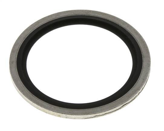 G 1-1/4" Acier/FKM Joint à collage hydraulique 42,9x52,4x2,5 mm
