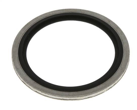 G 1-1/4" Acier/FKM Joint à collage hydraulique 42,9x52,4x2,5 mm