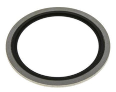 G 2" Acier/FKM Joint à collage hydraulique 60,6x73x2,5 mm
