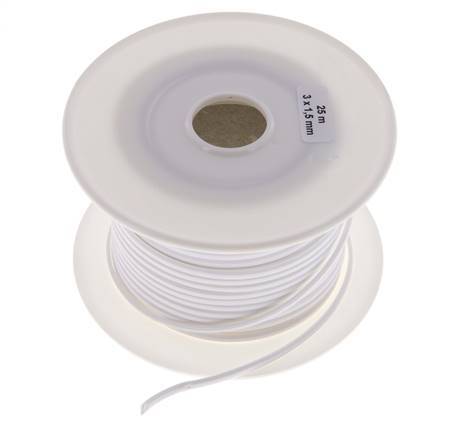 Ruban d'étanchéité de face PTFE 3x1,5 mm 25 m