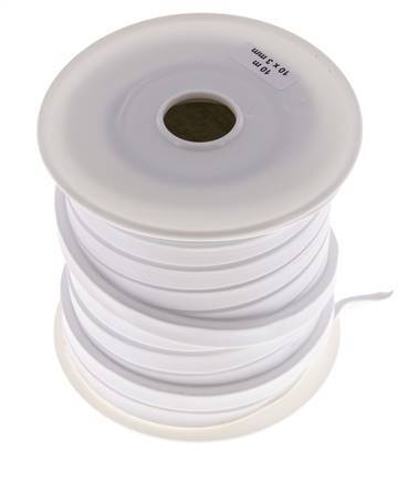 Ruban d'étanchéité de face PTFE 10x3 mm 10 m