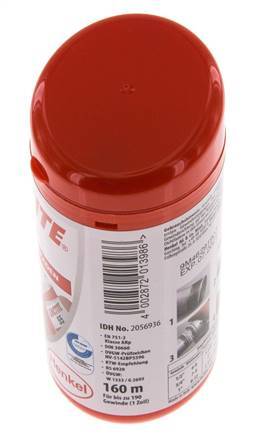 Fibre d'étanchéité de filetage Loctite Polyamide 160m