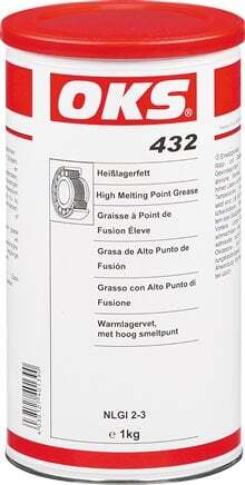 Graisse à haut point de fusion pour roulements 25kg OKS 432