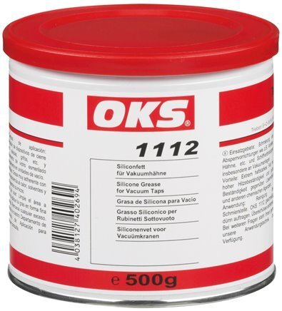 Graisse silicone pour vannes à vide 5kg OKS 1112