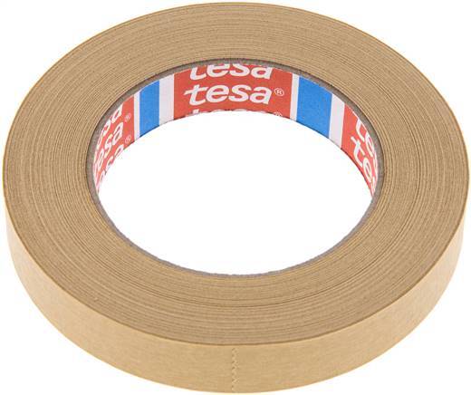 Ruban adhésif de masquage 19mm/50m faiblement déchiré [2 pièces].