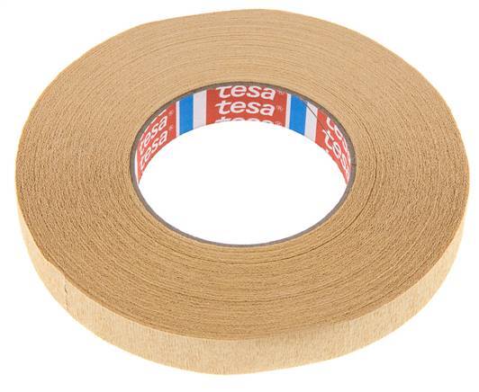 Ruban de masquage 19mm/50m, crêpé fort