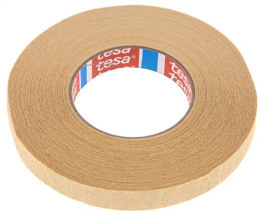 Ruban de masquage 19mm/50m, crêpé fort