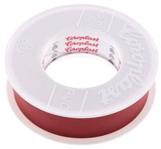 Ruban d'isolation électrique testé par VDE 25mm/25m Rouge