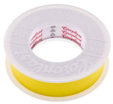 Ruban d'isolation électrique testé par VDE 25mm/25m Jaune