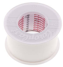 Ruban d'isolation électrique testé par VDE 50mm/25m Blanc