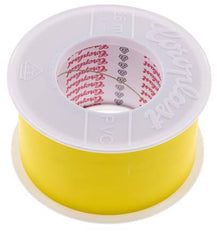 Ruban d'isolation électrique testé par VDE 50mm/25m Jaune