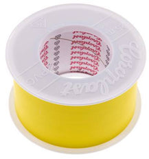 Ruban d'isolation électrique testé par VDE 50mm/25m Jaune