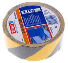 Ruban adhésif antidérapant 50mm/15m noir/jaune