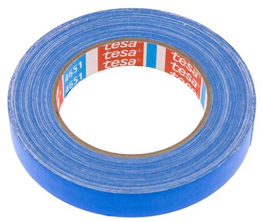 Ruban adhésif industriel 19mm/25m bleu