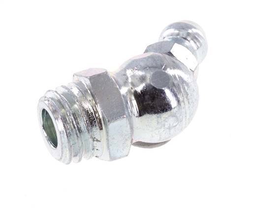 Graisseur hydraulique coudé en acier M10x1.5 DIN 71412 [5 pièces].