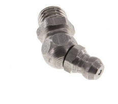 Graisseur hydraulique coudé en acier inoxydable M8x1 DIN 71412
