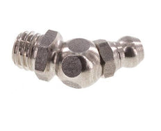 Graisseur hydraulique coudé en acier inoxydable M8x1.25 DIN 71412