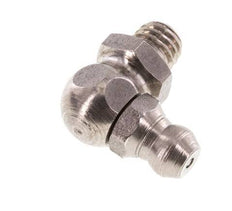 Graisseur hydraulique à angle droit Acier inoxydable M6x1 DIN 71412
