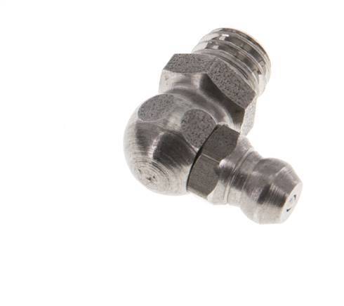 Graisseur hydraulique à angle droit Acier inoxydable M8x1,25 DIN 71412