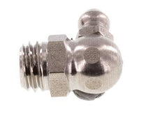 Graisseur hydraulique à angle droit Acier inoxydable M10x1,5 DIN 71412