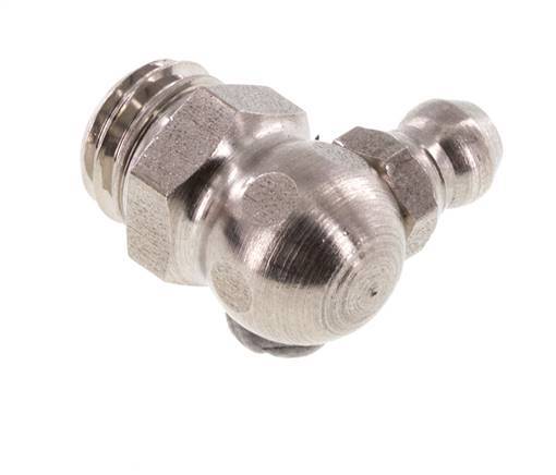 Graisseur hydraulique à angle droit Acier inoxydable M10x1,5 DIN 71412