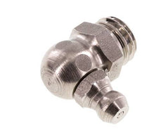 Graisseur hydraulique à angle droit Acier inoxydable M10x1,5 DIN 71412