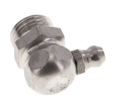 Graisseur hydraulique à angle droit en acier inoxydable R 1/4 pouce DIN 71412