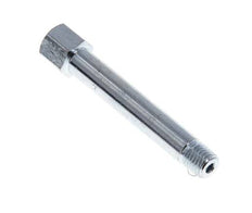 Rallonge mâle/femelle en acier pour embout à graisse M8x1 58mm