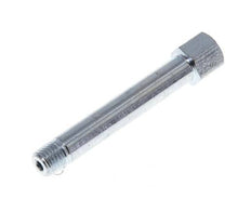 Rallonge mâle/femelle en acier pour embout à graisse M8x1 58mm