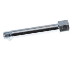 Rallonge mâle/femelle en acier pour embout à graisse M8x1 58mm