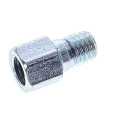 Rallonge mâle/femelle en acier M8x1.25 pour embout de graissage 16mm