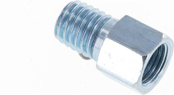 Adaptateur Vis Aluminium Mâle 1/4 - Femelle 3/8 CS010, Neuf, Fittings4you