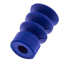 14mm Soufflet PUR Bleu Ventouse Course 10mm