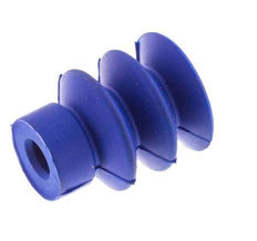 18mm Soufflet PUR Bleu Ventouse Course 8mm