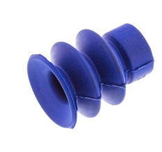 18mm Soufflet PUR Bleu Ventouse Course 8mm