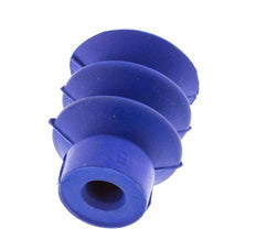 18mm Soufflet PUR Bleu Ventouse Course 8mm
