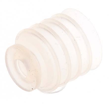 20mm Soufflet Silicone Clair Ventouse Course 16mm