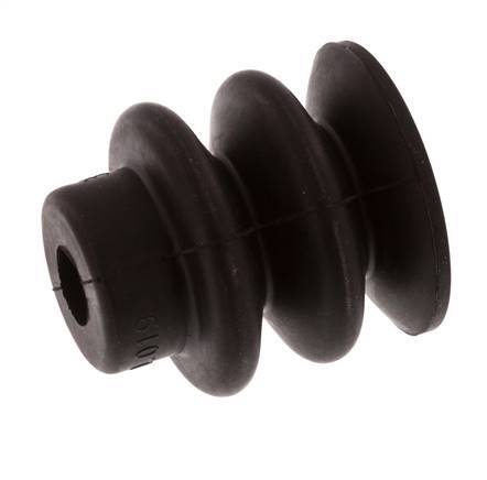 Soufflet 30mm NBR Noir Ventouse Course 13mm