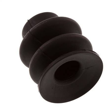 Soufflet 30mm NBR Noir Ventouse Course 13mm