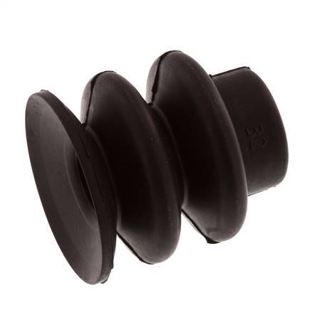 Soufflet 30mm NBR Noir Ventouse Course 13mm