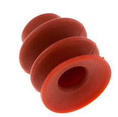 Soufflet 30mm Silicone Rouge Ventouse Course 13mm