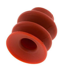 Soufflet 30mm Silicone Rouge Ventouse Course 13mm
