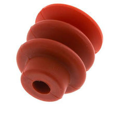Soufflet 30mm Silicone Rouge Ventouse Course 13mm