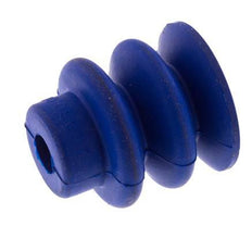 Soufflet 30mm PUR Bleu Ventouse Course 13mm
