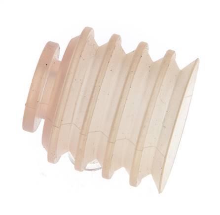 Soufflet 30mm Silicone Clair Ventouse Course 21mm