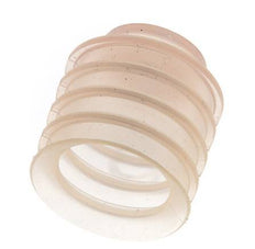 Soufflet 30mm Silicone Clair Ventouse Course 21mm