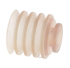 Soufflet 30mm Silicone Clair Ventouse Course 21mm