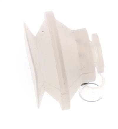 Soufflet 32mm Silicone Clair Ventouse Course 9mm