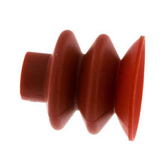 40mm Soufflet Silicone Rouge Ventouse Course 20mm